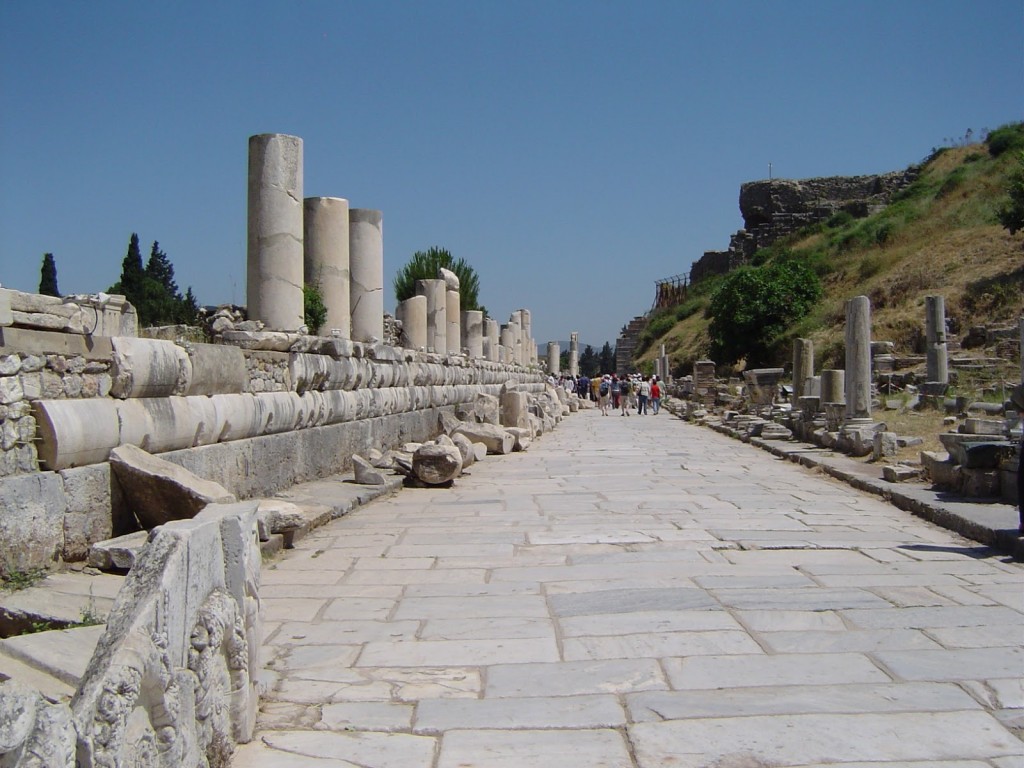 Marble Street (The Apostle Paul would have walked on these flagstones!)